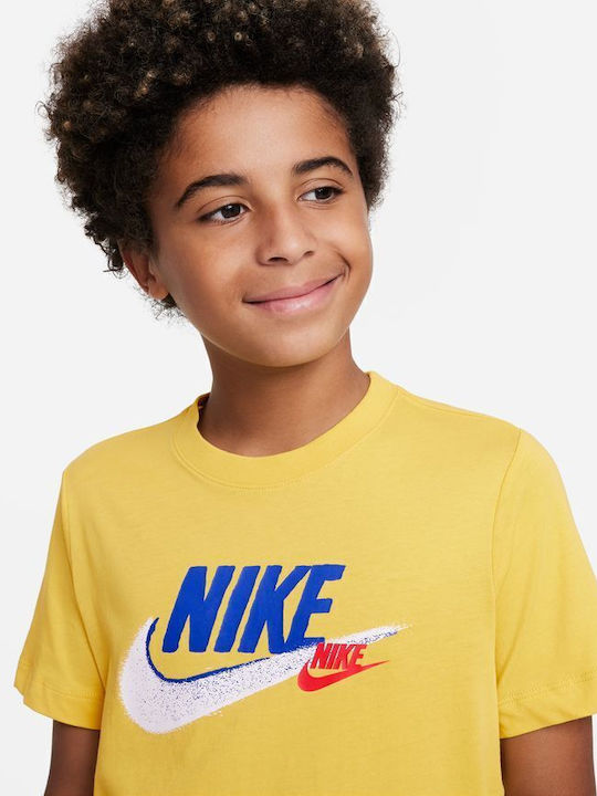 Nike T-shirt Κίτρινο Nike T-shirt Κίτρινο