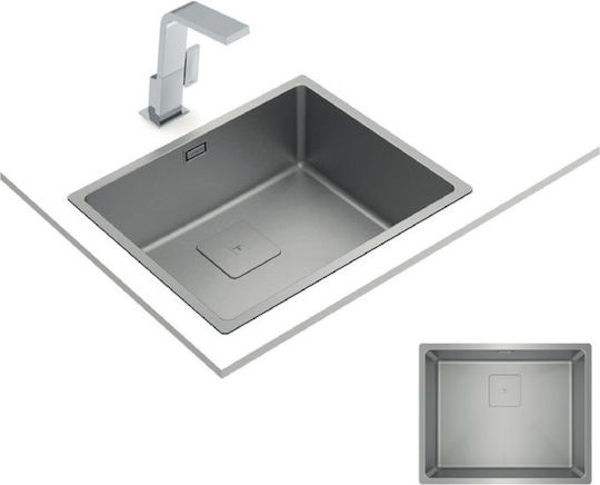 Teka FlexLinea RS15 50.40 Fortinox Ένθετος Inox Σατινέ Μ54xΠ44cm Ασημί