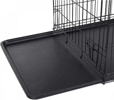 EOM Dog Wire Crate with 2 Doors 107x69x75.5cm