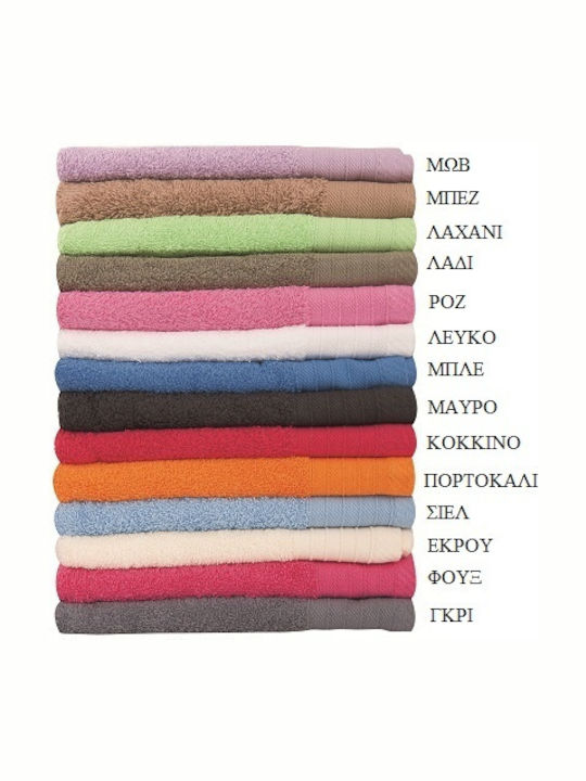 Dimcol Facecloth Πενιε 500 Gr 50x100cm. Ladi Weight 500gr/m²