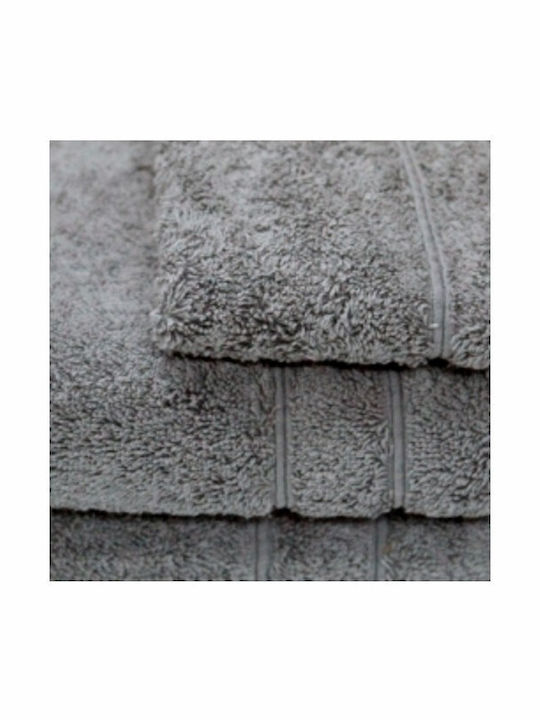 Anesis Handtuch Pennie 30x50εκ. Grey Gewicht 600gr/m²
