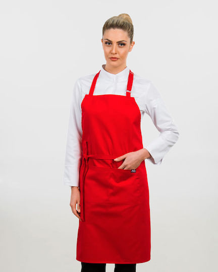 Ayo Ποδιά Chefkoch Ganzkörper 5300 Rot