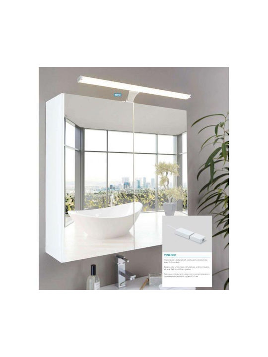 Eglo Vinchio Modern Lamp Bathroom with Integrated LED and Warm White Light 40x5x5cm