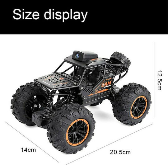 TPC Pathfinder 4WD Remote Controlled Car Monster Truck 4WD Black with Camera