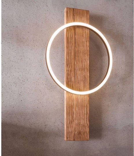 Eglo Boyal Modern Lumină de Perete cu LED Integrat și Lumină Alb Cald Negru 30x30x56cm