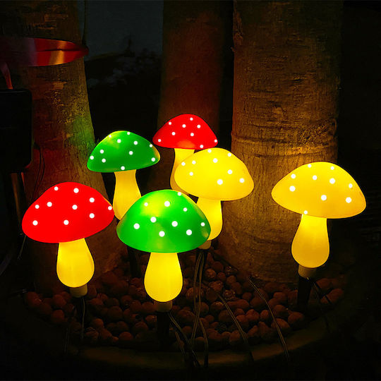 Set of 6 Floor Solar Lights IP65