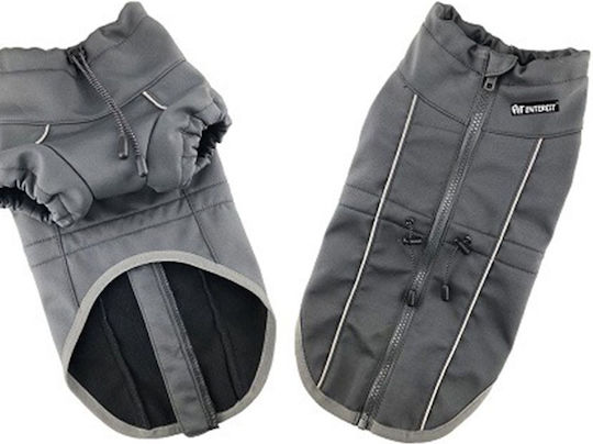 Pet Interest Active Outdoor Haine pentru câini Fleece / Impermeabil Gri cu Lungimea Spateului 84 cm 52120