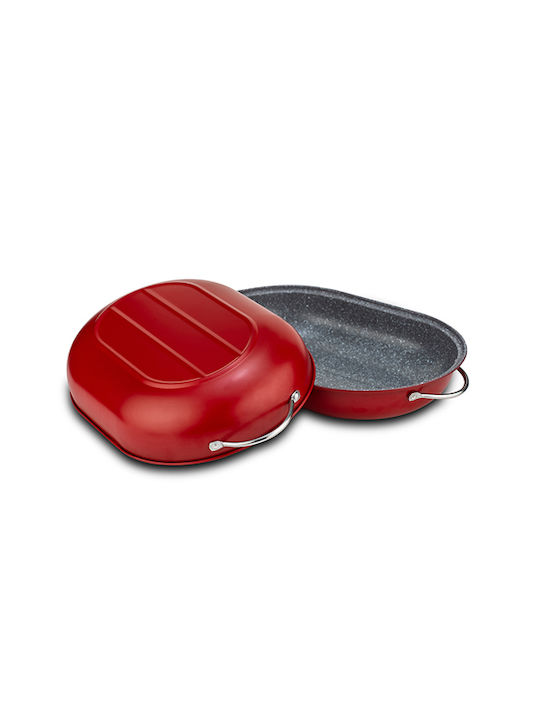 Nava Taurus Γάστρα Οβάλ από Αλουμίνιο 39x27.5cm 5.5lt
