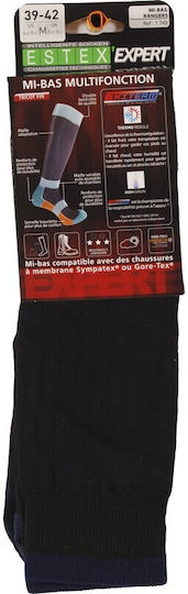 Estex 1749 Lang Jagdsocken in Schwarz Farbe