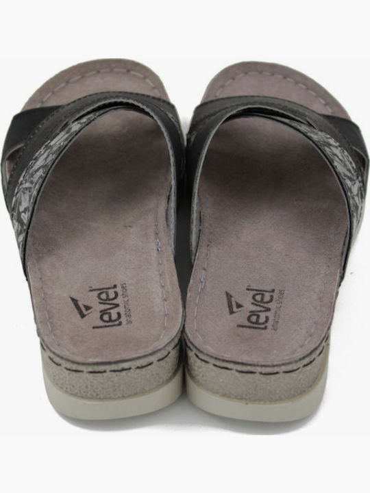 Women's Flat Sandals Anatomic in Black Color