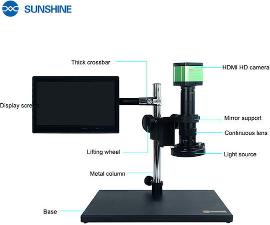 Sunshine Sunshine Digital with Monitor Microscope 8x