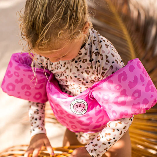 Swim Essentials Puddle Jumper Swimming Armbands from Foam 2-6 years with Chest Support Pink
