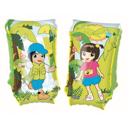 Bestway Schwimmflügel aus Vinyl 30x15cm. Grün