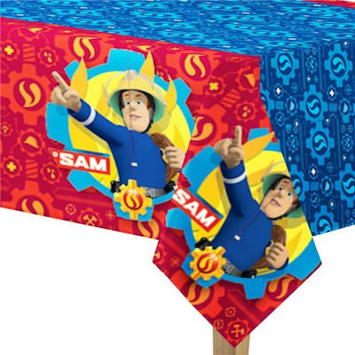 Amscan Party Tablecover 122109 Fireman Sam Blue 9902178