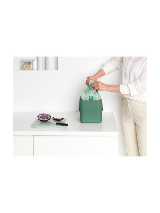 Brabantia Coș de Gunoi Plastic Verde 6lt 1buc