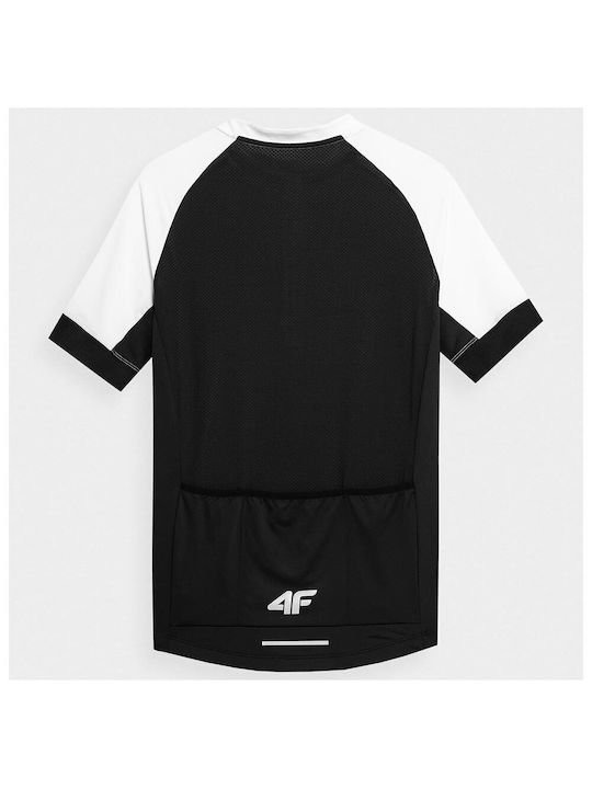 4F Men's Athletic T-shirt Short Sleeve White