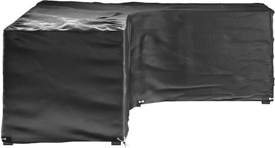 vidaXL Waterproof Couch Cover Black 260x210x80cm