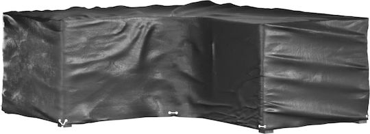 vidaXL Couch Cover Black 215x215x70cm 2pcs