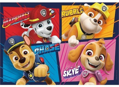 Kinderpuzzle Supercolor - Paw Patrol für 3++ Jahre 24pcs Clementoni