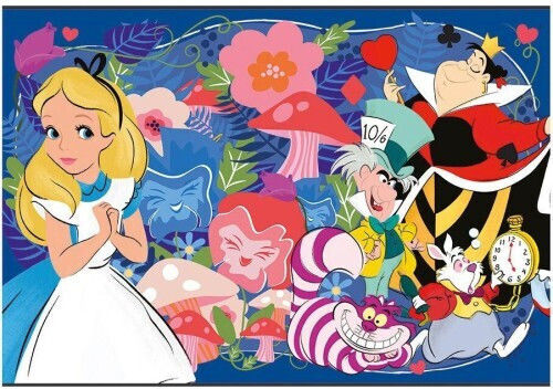 Kids Puzzle Alice in Wonderland for 6++ Years 104pcs Clementoni