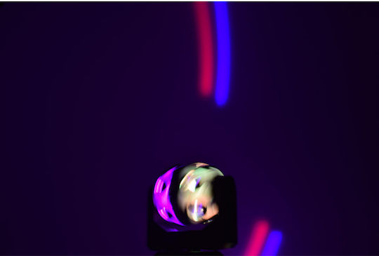 QTX Sound Bewegtes Licht LED DMX mit Roboter-Kopf Orbital RGBW