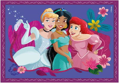 Kinderpuzzle Supercolor - Disney Princesses für 3++ Jahre 72pcs Clementoni