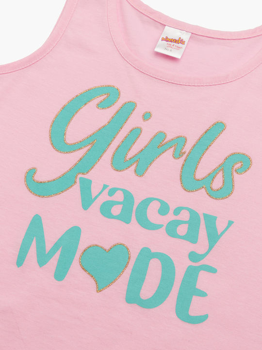 Minerva Kinder Nachthemd Sommerlich Rosa Vacay Moode