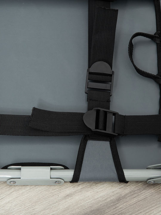 Pawhut Elevated Dog Bed Gray 59x46cm