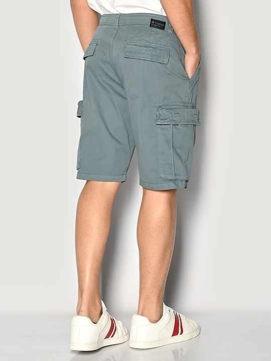 Brokers Jeans Men's Shorts Cargo Petrol Blue