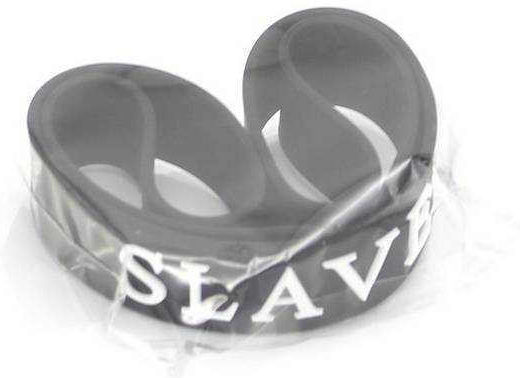 Kiotos Slave Яка Silicone Collar Slave в Черен Цвят