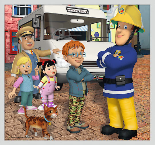Puzzle pentru Copii Fireman Sam's rescue pentru 4+ Ani 48buc Trefl