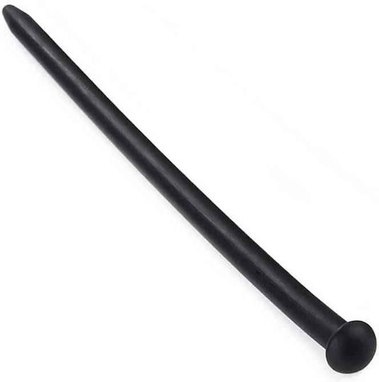Kiotos Διαστολέας Silicone Urethral Sound 12mm σε Μαύρο Χρώμα