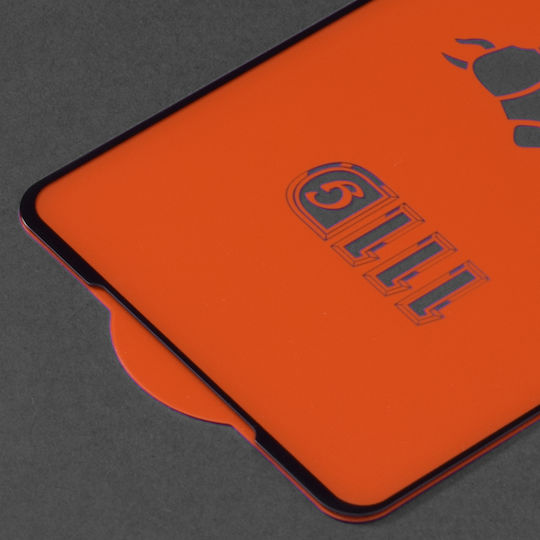 Techsuit 111D Пълно лепило Закалено стъкло за цялото лице Черен (Galaxy A21s)