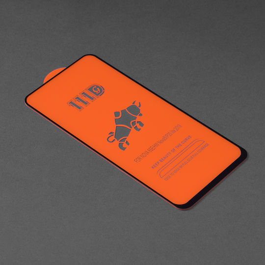 Techsuit 111D Full Glue Full Face Tempered Glass Μαύρο (Huawei P40 Lite)