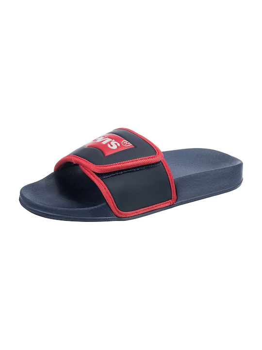 Levi's Kids' Slides Navy Blue