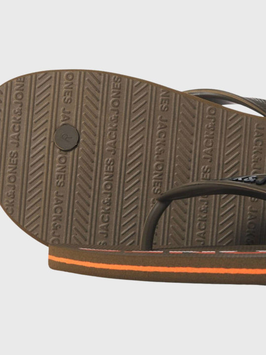 Παιδικές Σαγιονάρες Flip Flops Χακί