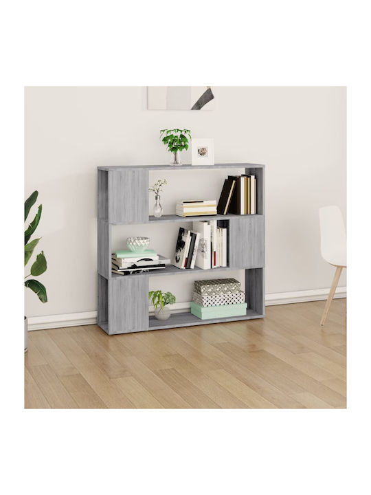 Bibliotecă Gri 100x24x94 cm
