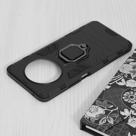Techsuit Shield Back Cover Plastic 0.6mm Magnetic Negru (Honor Magic 4 Lite 5G)
