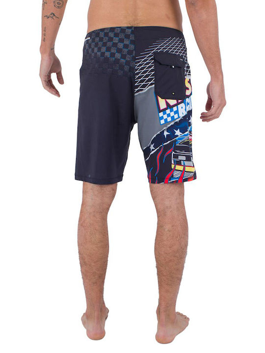 Hurley Phantom-Eco Nascar Men's Swimwear Bermuda Multicolour with Patterns