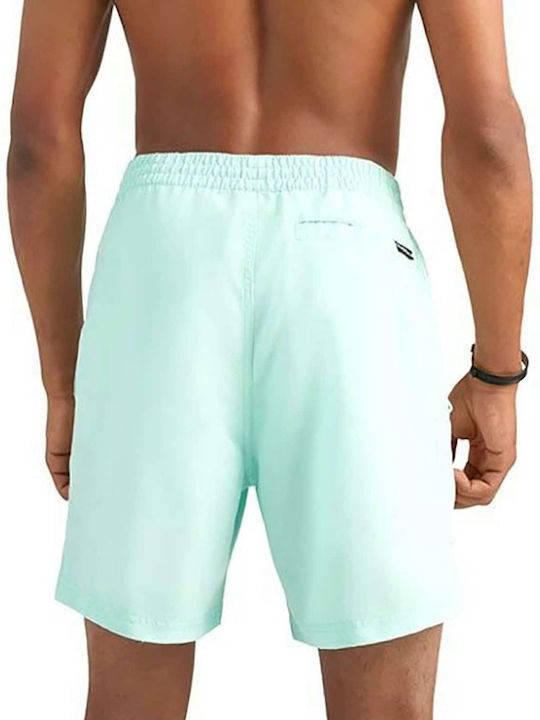 Men's Swimwear Shorts Green with Patterns