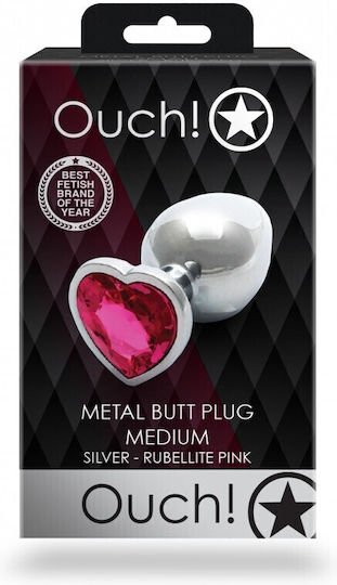 Shots Анален Щепсел Medium Розов 8см