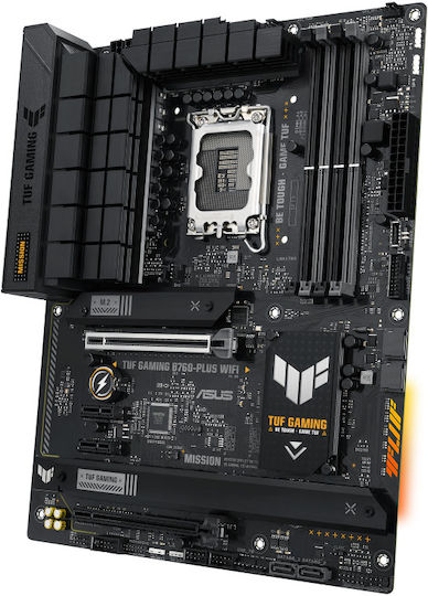 Asus TUF Gaming B760-Plus WIFI Motherboard ATX με Intel 1700 Socket 90MB1ER0-M0EAY0
