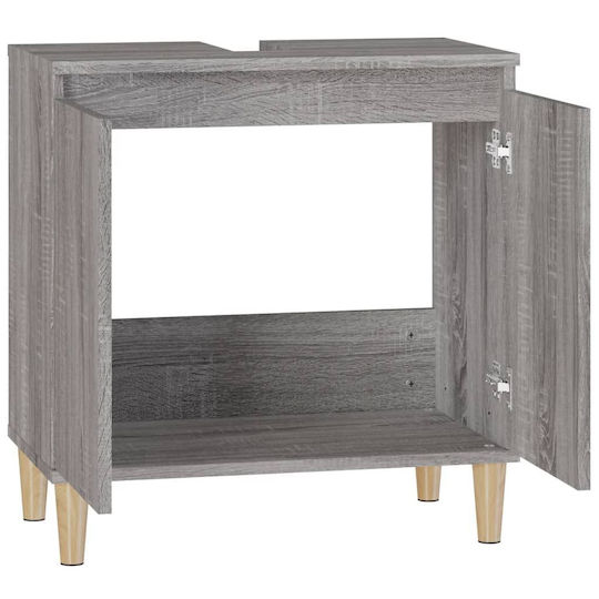 vidaXL Πάγκος χωρίς Νιπτήρα Μ58xΒ33xΥ60cm Sonoma