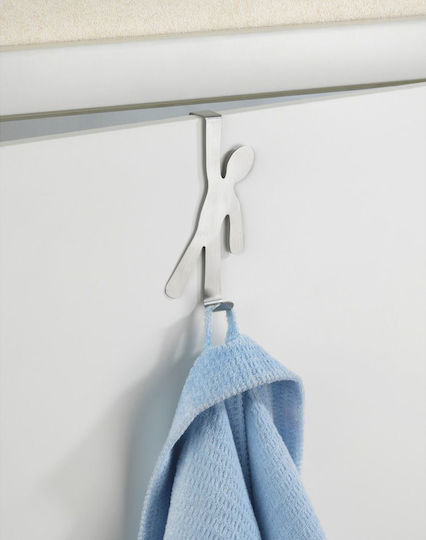 Wenko Door Hook Boy Single Slot Stainless Steel 8x2.5x15cm