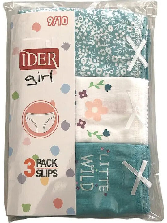 IDER Kinder-Set mit Slips Grüne 3Stück