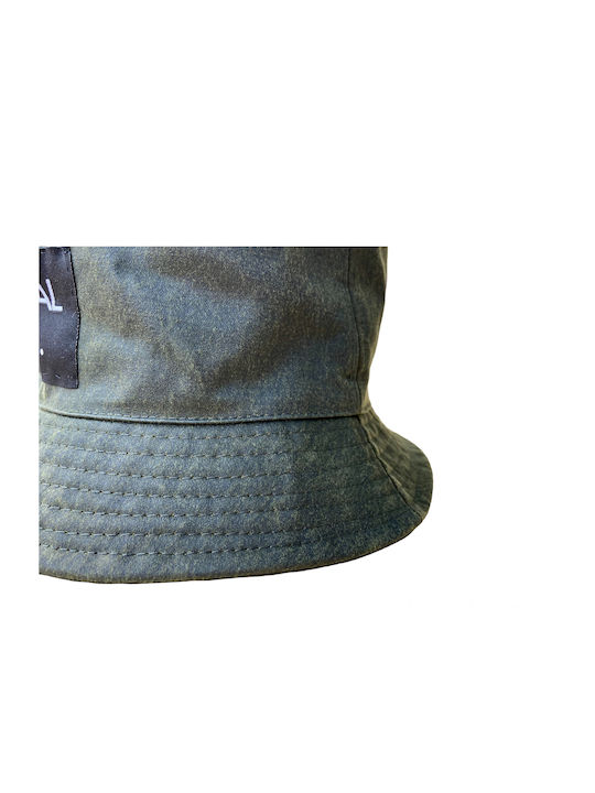 original fals, pălărie (pălărie cu găleată), verde chirpici