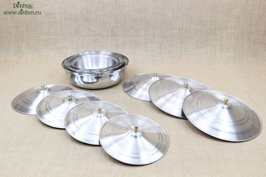 Semi-Druckkocher Aluminium Kapazität 9Es