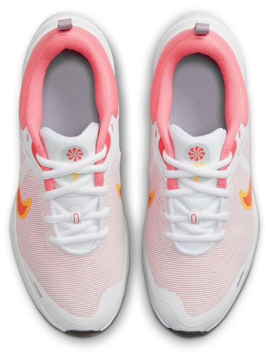 Downshifter Downshifter 12 Kids Sports Shoes Running with Laces White / Coral Chalk / Sea Coral / Laser Orange