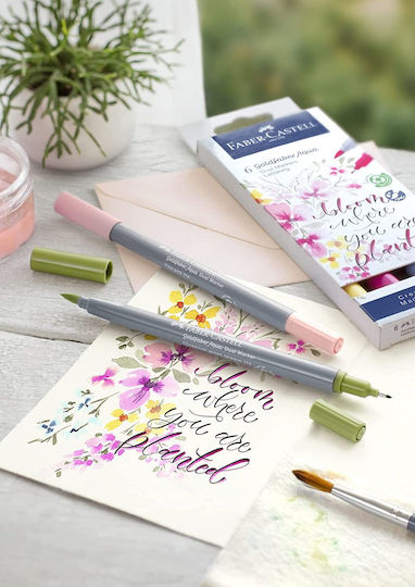 Faber-Castell Goldfaber Aqua Dual Zeichenmarker Burnt Ochre