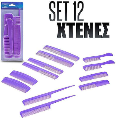 12 pcs Set Kämme Haare